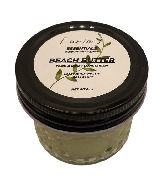 Beach Butter - Daily Face & Body Moisturizer + Mineral Sun Protection