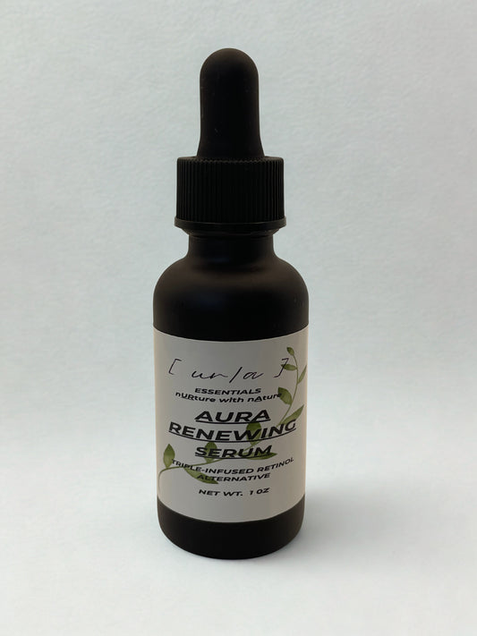 Aura Renewal Serum
(Triple-Infused Botanical Retinol Alternative)